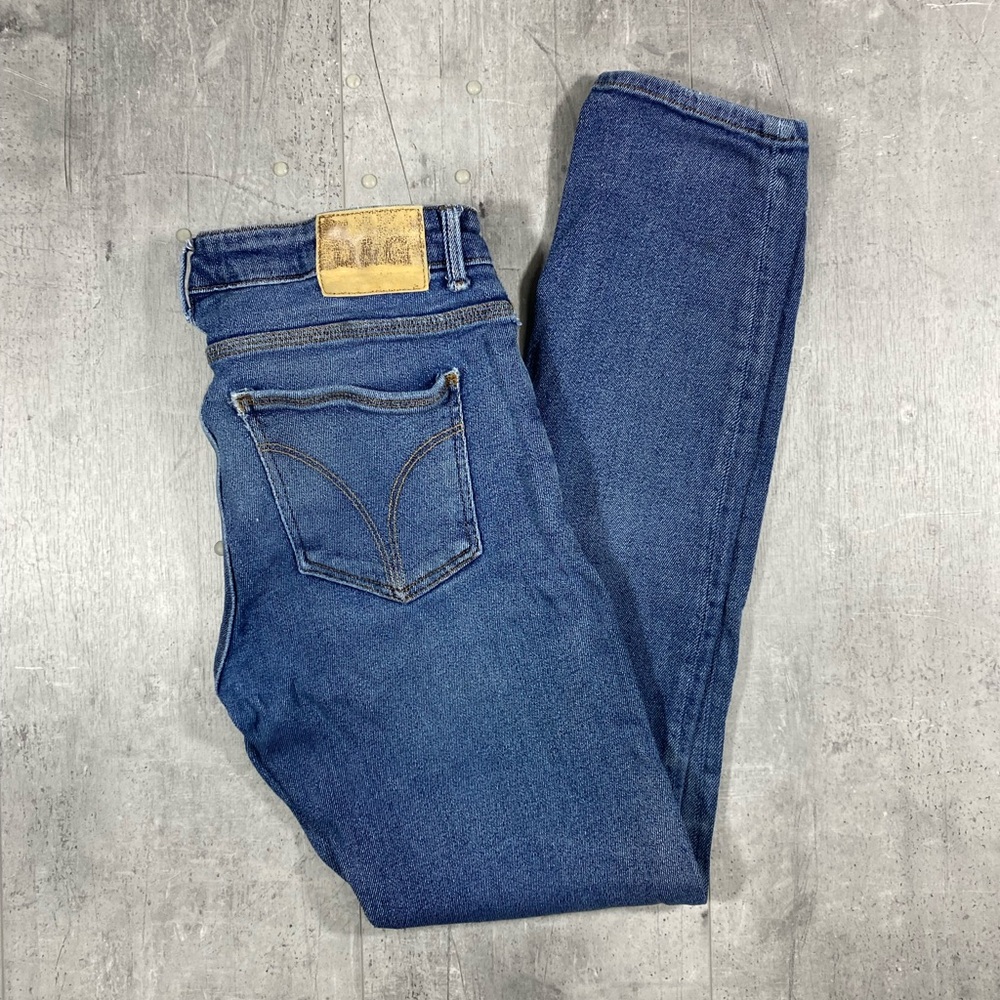 Dolce & Gabanna Blue Skinny Jeans